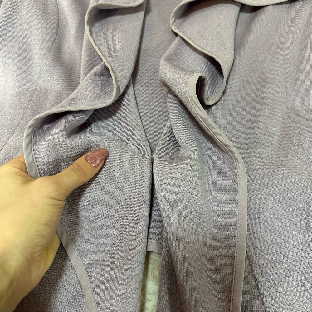 ST. JOHN Lavender Waterfall Cardigan Jacket - Picture 3 of 13